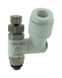 ตัวควบคุมความเร็วขนาดเล็ก 5 ตัว β มิเตอร์สีขาวออก 6 มม./M5 x 0.8