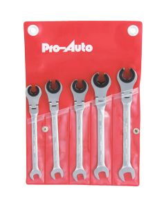 Flare Nut Flex Gear Wrench Set
