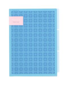 Foskia 3 โฟลเดอร์ดัชนี A4 สีน้ำเงิน