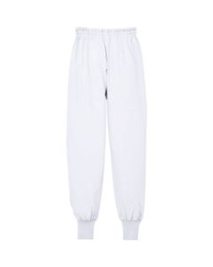 กางเกงผ้าป๊อปลินทอผสม unisex สีขาว LL