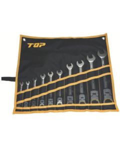 ชุดประแจแหวนฟรีข้างปากตายปรับหัวได้ (10 ชิ้น)