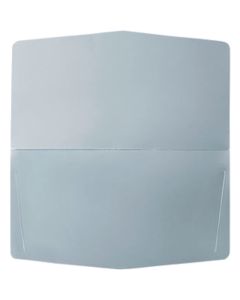 Folding face shield with 100 sheets