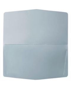 Folding face shield with 10 pieces