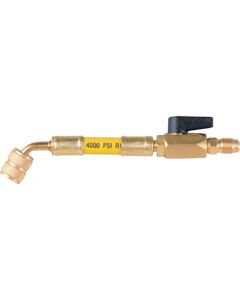 Hose Adapter With Different Diameter Valve