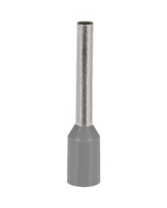 ขั้วต่อปลอกหุ้มฉนวน (สายเดี่ยว มาตรฐาน DIN) AWG18 สีเทา 500 ชิ้น FSD76-8-D