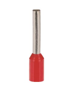 ขั้วต่อปลอกหุ้มฉนวน (สายเดี่ยว มาตรฐาน DIN) AWG2 สีแดง 50 ชิ้น FSD86-16-L