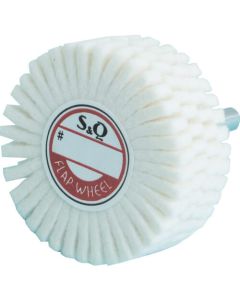 Shank Mounted Felt Slit Wheel (5 Set)