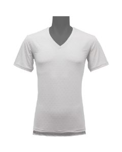 FTL S/S คอ V ด้านใน/WHT (L)