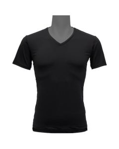 FTL S/S คอวีด้านใน/BLK (M)