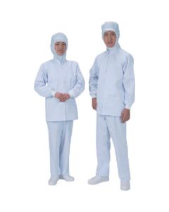 เสื้อแจ็คเก็ตแขนสั้น unisex (แบบเย็น) 4L สีขาว