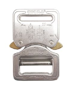 หัวเข็มขัด COBRA 25มม. สีเงิน VF