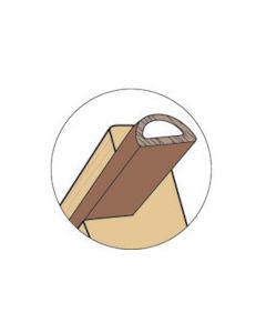 D-type airtight packing สำหรับประตูหน้าต่าง