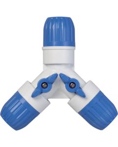 Three Way Hose Joint with Cock