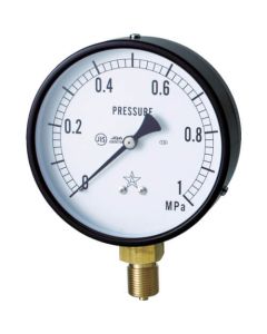 เกจวัดความดันทั่วไป (ชนิดแนวตั้ง A-frame, φ75) ช่วงความดัน 0-0.10MPa