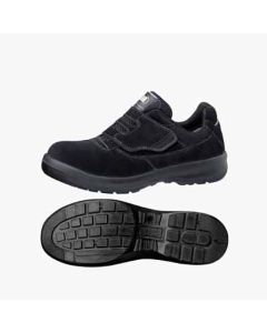 รองเท้าเซฟตี้ทรงสนีกเกอร์ หนังเทียม G3555 Black