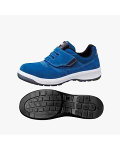รองเท้าเซฟตี้ทรงสนีกเกอร์ หนังเทียม G3555 Blue