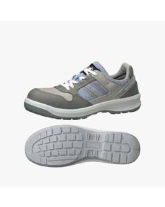 รองเท้าเซฟตี้ทรงสนีกเกอร์ หนังเทียม G3690 Gray