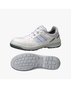 รองเท้าเซฟตี้ทรงสนีกเกอร์ หนังเทียม G3690 White