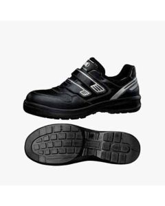 รองเท้าเซฟตี้ทรงสนีกเกอร์ หนังแท้ G3695 Black