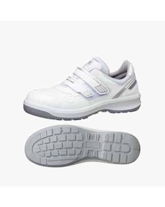 รองเท้าเซฟตี้ทรงสนีกเกอร์ หนังแท้ G3695 White