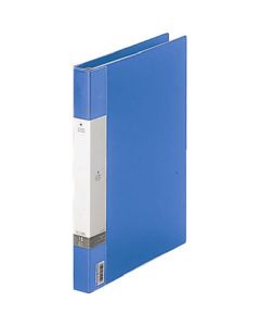 สมุดใส A4 <แบบแลกกระเป๋า 35 แผ่น> สีฟ้า