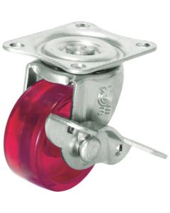 Plate Type Caster Skeleton Caster  (polycarbonate wheel)