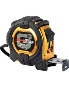 ตลับเมตร G3 GOLD LOCK 25mm x 7.5m พร้อมหน่วย Shaku