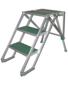 Folding Type Work Platform MT Step G Type (with casters/height adjustment type)