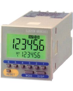 เครื่องนับล่วงหน้าแบบอิเล็กทรอนิกส์ 6 หลัก แหล่งจ่ายไฟ AC 100-240V