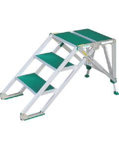 Folding Type Work Platform MT Step G Type (with casters/height adjustment type)