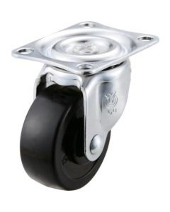 Plate Type Caster G Series (rubber wheel)