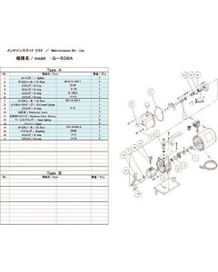 Maintenance Kit for Vacuum Pump