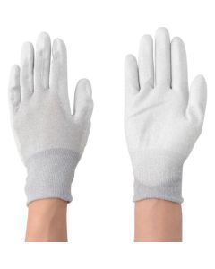ADCLEAN Antistatic Palm Coating Glove Size:LL 10prs/bag ถุงละ 10ชุด