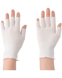 ADCLEAN Half-Finger Inner GloveSize:Free 10prs/bag ถุงละ 10ชุด