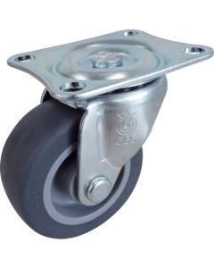 Plate Type Caster G Series (elastomer wheel)