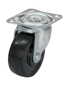 Plate Type Caster G Series (rubber wheel)
