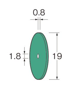 หินเจียรประเภทล้อ (ล้อ Criston Matrix) G7161