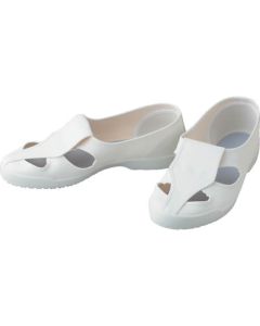 ADCLEAN Elecliyer No.10 Antistatic Shoes White Size:24.5cm 1คู่