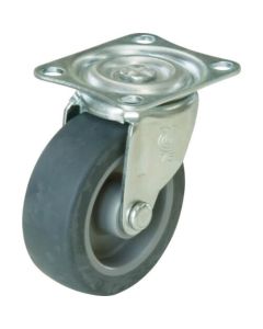 Plate Type Caster G Series (elastomer wheel)