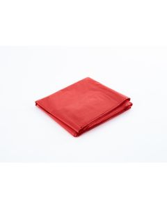 ถุงขยะ 18 x 20 นิ้ว (12 + 3 + 3 x 20) พับข้าง 3 นิ้ว สีแดง