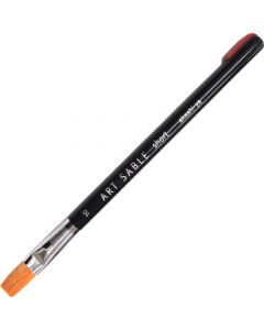 พู่กันแบนสั้น Art sable ขนาด 10