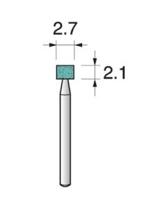 หินเจียร GC/1.6 แกน (หินเจียรกากเพชรสีเขียวขนาดเล็กพร้อมเพลา)