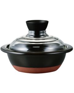 Earthen pot with Glass lid No 6
