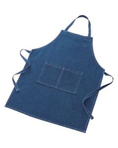 Jeans-texture Apron (with chest)