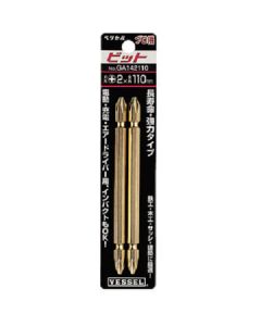 ชุดดอกสว่าน 2 หัว สีทอง GM +2 x 110 mm