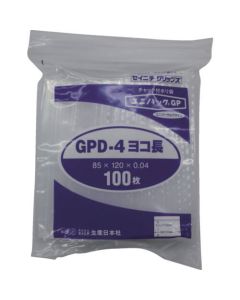 Unipack GP D-4 ความยาวแนวนอน 85 x 120 x 0.04 100 ชิ้น