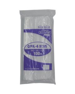 Unipack GP K-4 แนวนอน ยาว 280 x 400 x 0.04 100 แผ่น