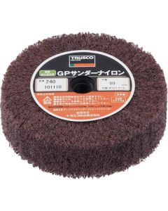 เครื่องขัด GP ไนล่อน ชนิดเกลียวใน Φ80 (5 ชิ้น) 240#