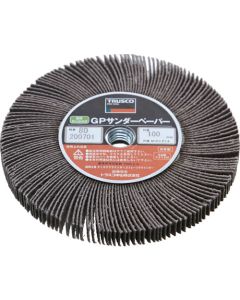 Direct Screw-in type GP Sander Paper（Ｒ） (M10XP1.5 with Screw Hole)  กล่องละ 5 แผ่น