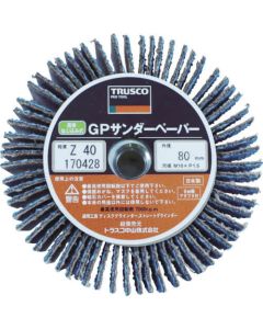 กระดาษทราย GP Φ100 สกรูเซอร์โคเนีย #60 (5 ชิ้น)